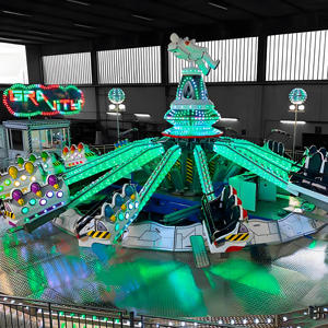 Máquina de salto loca de 36 asientos para interior/exterior, Paseo de fibra de vidrio y acero metálico para parque de atracciones a la venta - Product Image 1