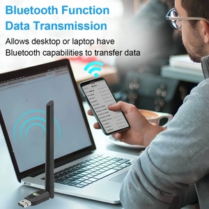 600Mbps <span class=keywords><strong>USB</strong></span> BT 5,0 AC Wifi Adaptador 2 en 1 para PC BT wifi5 2,4G 5G 5dbi <span class=keywords><strong>Dongle</strong></span> <span class=keywords><strong>Usb</strong></span> inalámbrico WiFi receptor para Win7/10/11 - Product Image 3