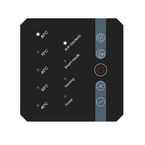 <span class=keywords><strong>Chauffe</strong></span>-<span class=keywords><strong>eau</strong></span> électrique à double réservoir, revêtement émaillé ultra-fin, <span class=keywords><strong>vertical</strong></span>, <span class=keywords><strong>plat</strong></span>, capacité 30L - <span class=keywords><strong>100L</strong></span>, affichage numérique - Product Image 4