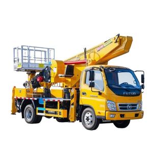 Camión con Plataforma Elevadora Hidráulica de 30m, 6 Secciones, para Operaciones en Altura, Directo de Fábrica Foton - Product Image 1