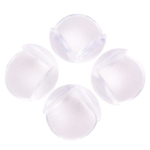 Protectores de esquinas redondos, transparentes y seguros para bebés para mesas de café de vidrio. - Product Image 5