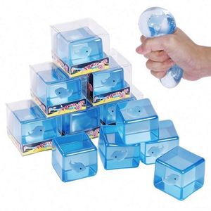 Juguete Antiestrés Suave de Gran Tamaño, Cuadrados de Ballena de Subida Lenta para Apretar y Aliviar el Estrés - Product Image 1