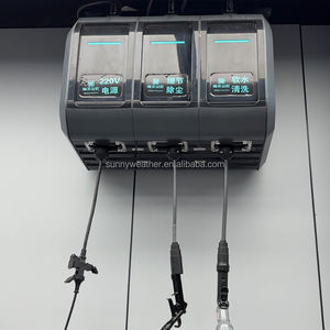 Combinación de caja de carrete de manguera de lavado de coches retráctil para detalles automáticos para limpieza eficiente de automóviles con aire <span class=keywords><strong>agua</strong></span> eléctrica para lavadora - Product Image 2