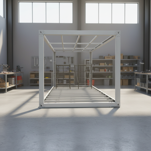 Contenedor de Acero Prefabricado Desmontable de 20 pies, Diseño Moderno y Transpirable, Rectangular, para Viviendas, Oficinas o Edificios - Product Image 6