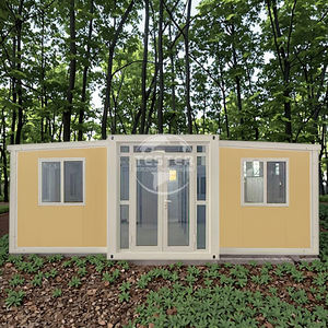 <span class=keywords><strong>Vente</strong></span> chaude <span class=keywords><strong>Maison</strong></span> portable extensible en acier de 20/40 pieds Villa de luxe à deux chambres Tiny House Maisons conteneurs personnalisées Atelier - Product Image 2