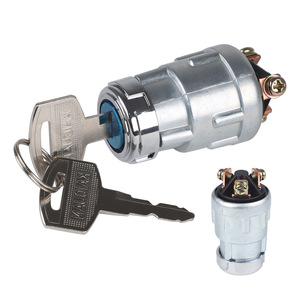 Interruptor de encendido universal YC102852 de metal con dos llaves para automóviles, camiones, vehículos agrícolas, montacargas, equipos de construcción - Product Image 4