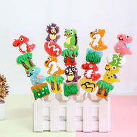 Draagbare fruit-gearomatiseerde gummy snoepjes in cartoon dierenfiguurtjes, kinderfeestje snack