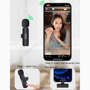 Micrófono Lavalier Inalámbrico Profesional Mini C para iPhone y Android, Cancelación de Ruido, Sonido Nítido, Grabación de Entrevistas en Vivo - Product Image 5