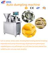 Nouvelle machine automatique à empanadas et raviolis à grande vitesse avec acier inoxydable 304 et capacité de 80-100 pièces/min