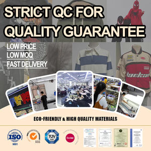 사용자 정의 헤비급 3D 인쇄 양각 풀오버 까마귀 100% 면 500GSM 빈티지 스타일 자른 지퍼 후드 칼라 - Product Image 5