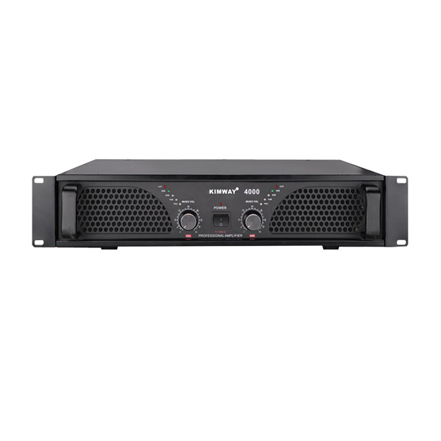Kimway K1000B 100W 2 Channel Professional Power Amplifier AB Class Budget Friendly