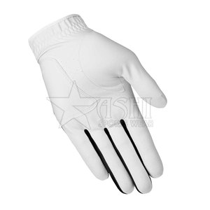 Gants de golf pour hommes de haute qualité pour la main gauche en cuir Cabretta confortable antidérapant Logo personnalisé pour les sports d'été - Product Image 6
