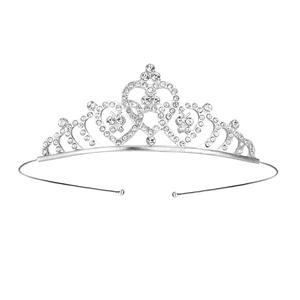 All'ingrosso accessori per feste di compleanno sposa per bambini Tiara per capelli da principessa corone e diadema per bambina - Product Image 1
