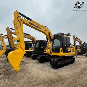 Excavatrice sur chenilles Komatsu 110 d'occasion, marque japonaise d'origine, 11 tonnes, mini-excavatrice compacte. - Product Image 4