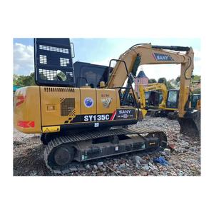 Excavatrice d'occasion Sany 135 de 13 tonnes, de marque chinoise, fabriquée en Chine, haute qualité, meilleur prix, en promotion - Product Image 1