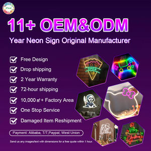 IPixel 72-Hour nakliye açık Neon işareti özel kızarmış tavuk dükkanı LED açık Neon ışık işareti iş işareti kabul özelleştirilmiş - Product Image 6