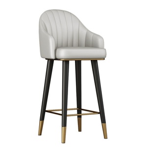 Tabourets de bar en cuir italien <span class=keywords><strong>pour</strong></span> îlot de <span class=keywords><strong>cuisine</strong></span>, sièges orange foncé, 65 cm, tabourets de bar robustes - Product Image 1
