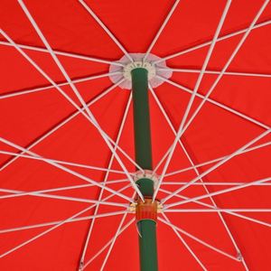 Sombrilla de Jardín de 150 cm, Doble Capa, Comercial, Resistente al Viento, Protección UV, Impermeable, para Jardín, Playa, Patio, Mercado - Product Image 3