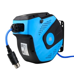 Enrollador automático retráctil de <span class=keywords><strong>manguera</strong></span> de suspensión para reparación de automóviles, modelo de presión para <span class=keywords><strong>manguera</strong></span> de aire/eléctrica - Product Image 2