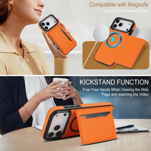 <span class=keywords><strong>Funda</strong></span> Cartera de Cuero PU Premium OEM para <span class=keywords><strong>iPhone</strong></span> <span class=keywords><strong>con</strong></span> Ranuras para Tarjetas, Soporte Magnético y Protección Antigolpes para <span class=keywords><strong>iPhone</strong></span> 18 Pro 17 16 15 14 - Product Image 4