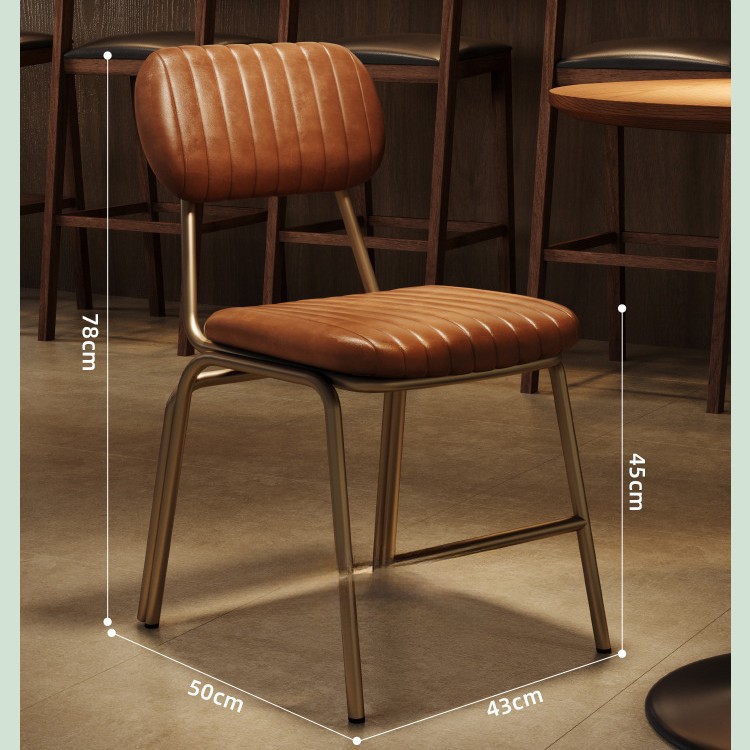 Chaise longue d'art de fer