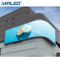 MPLED P10 P8 광고 빌보드 패널 Smd 야외 유연한 Led 디스플레이 화면