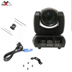 Testa Mobile a LED Lyre 150W Luci da DJ Discoteca Night Club Testa Mobile Spot Mini Fascio di Luce da Palco - Product Image 5