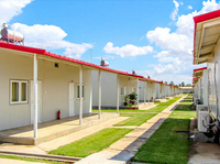 Petits plans de maisons modernes, maisons préfabriquées portables en acier, maisons T en plastique pliables, logements T pour Fidji