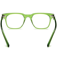 Lunettes en acétate Borregls pour femmes, nouveau design de marque 2025, monture carrée chromée, lunettes optiques pour hommes, CH 19395