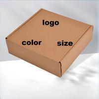 Carpeta de Regalo de Cartón Corrugado con Forma de Avión para Ropa y Joyería con Diseño de Logotipo Personalizado