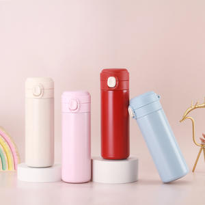 Venta Directa de Fábrica, Botella de Agua Térmica Aislada <span class=keywords><strong>Libre</strong></span> de BPA, Taza de Acero Inoxidable con Tapa Abatible Portátil para Gimnasio y Oficina - Product Image 2