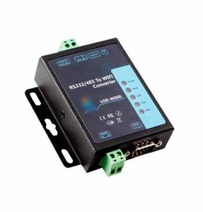 <span class=keywords><strong>USR</strong></span>- W600 puerto serie Wifi RS485 a convertidor Wifi con soporte de Página Web incorporado IEEE802.11b/G/n paso inalámbrico - Product Image 1