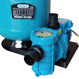 Máquina de Bomba de Arena para Filtro de <span class=keywords><strong>Piscina</strong></span> Integrada, Silla de Acero y Fibra de Vidrio con Soporte de Acero Inoxidable, Función de Limpieza de Piscinas - Product Image 3