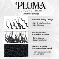 Extensions de cheveux synthétiques Julianna Wholesale Large Stock Protein Bio Fiber Deep Wave Burmese Curly pour tresses Boho Box Braids