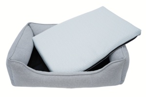 Groothandel Luxe Effen Kleur Duurzaam Huisdier <span class=keywords><strong>Bed</strong></span> Wasbaar Dubbelzijdig Huisdier Pluizig <span class=keywords><strong>Bed</strong></span> Voor Binnen - Product Image 2