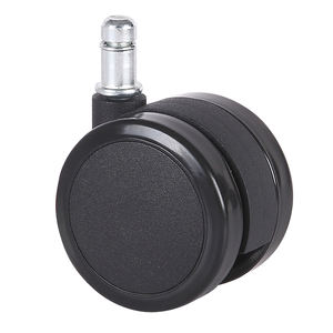 die besten möbelzubehörteile bürostuhl komponenten drehbarer schwarzer eisen malerei drehsessel radstütze für stuhl - Product Image 1