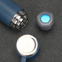 Ensemble cadeau de bouteilles isothermes en acier inoxydable 18/8 pour entreprises, avec 2 tasses, personnalisable, 500 ml