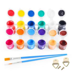 2025 nóng bán miễn phí tùy chỉnh sơn bằng số hoa tự làm tay sơn acrylic sơn dầu kéo dài Khung vải cho bức tranh nghệ thuật - Product Image 5