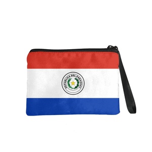 กระเป๋าซิปพิมพ์ลายธงชาติปารากวัย กระเป๋าใส่เหรียญแบบพกพา คุณภาพสูง ของขวัญสำหรับผู้หญิงผู้ชาย ราคาถูก ขายส่งจากโรงงาน - Product Image 2