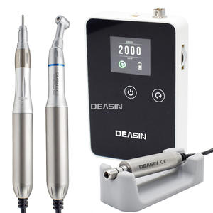 Equipo de laboratorio dental portátil: Micromotor sin escobillas de 35000 RPM, máquina de taladro para uñas, motor eléctrico tipo E para pieza de mano contra-ángulo - Product Image 1