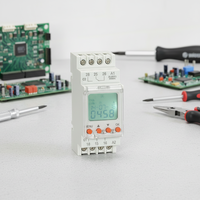 RELETEK RD-TPM2 50/60hz Minuterie programmable numérique avec affichage LED, minuterie automatique miniature étanche, minuterie automatique