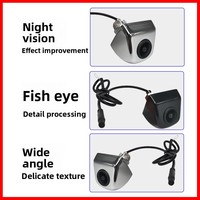 Caméra de recul externe AHD 720 CCD de style coréen pour véhicules Android, alimentation 12V et compatible avec toutes les voitures