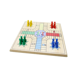 Tùy Chỉnh Bằng Gỗ Bay Bàn Cờ Trò Chơi Bằng Gỗ Ludo Bàn Cờ Trò Chơi Cho Trẻ Em - Product Image 3