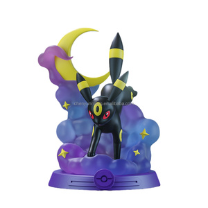 100% Original Japon Anime Cartoon Pokemone 'Let's Adventure Eevee' V2 Kawaii PVC Action Figures 9PCS Box Set & Single Blind Box - Product Image 6