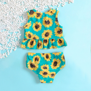 Original Factory Dip Dye <strong>Junior</strong> Child Swimwear Bikini <strong>Swimsuit</strong> Children - Product Image 5