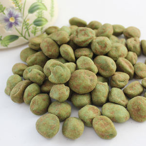 NON-GMO क्रंची स्नैक रावियोली वासाबी लेपित मूंगफली क्रैकर - Product Image 1