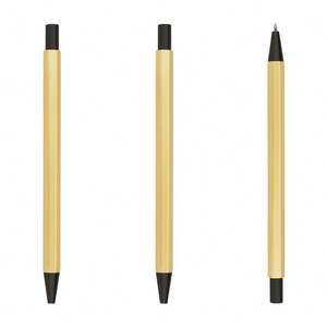 Stylos à bille rétractables en métal fin orange, stylos promotionnels, stylos gel bon marché avec logo personnalisé pour les cadeaux publicitaires d'hôtel - Product Image 2