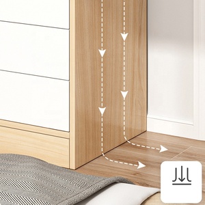 خزانة الملابس منظم غرفة نوم المنزل بسيطة التجمع خزانة خزانة أثاث غرفة نوم - Product Image 6