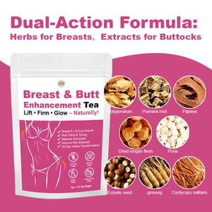 Thé Efficace pour l'Augmentation Poitrine et Fesses Saveur, Croissance Rapide, Sachet de Thé Agrandisseur pour la Poitrine et les Hanches - Product Image 3