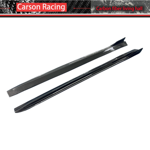 Pour Porsche Macan 2014-2021, pare-chocs avant et jupes latérales en fibre de carbone, accessoires extérieurs pour véhicules utilitaires sport 4 portes - Product Image 3